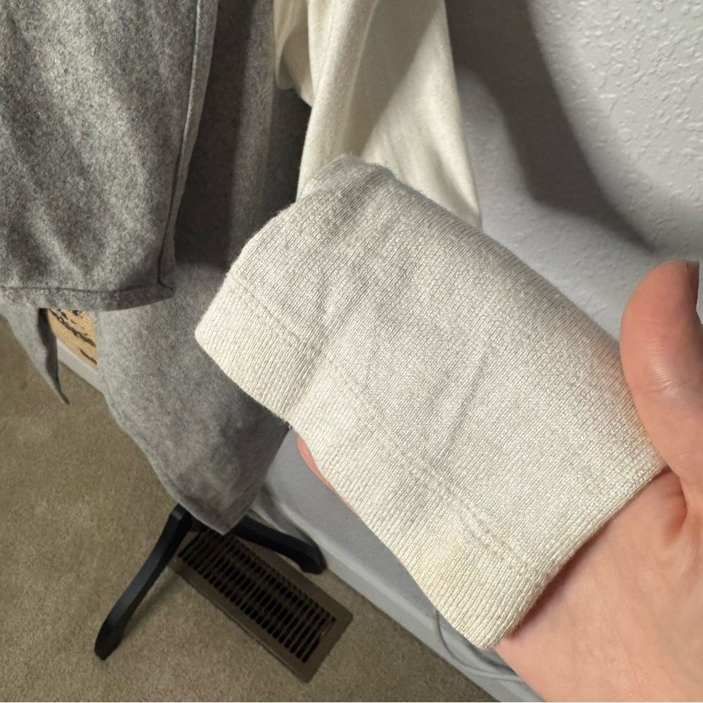 Harputs Own Wool Blend Open Front Long Line Shawl… - image 4